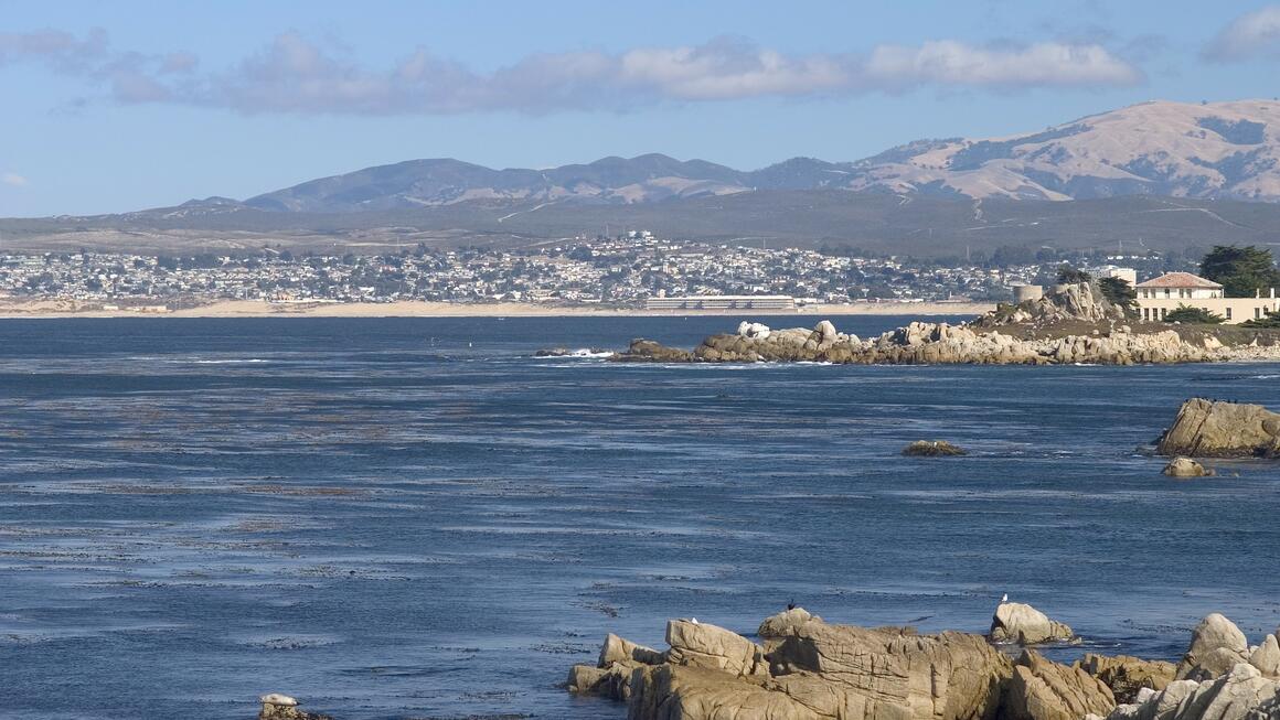 Illustration Photo Monterey Bay California
